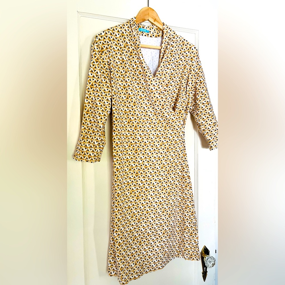 J McLaughlin Catalina Cloth faux wrap dress. Excellent condition.